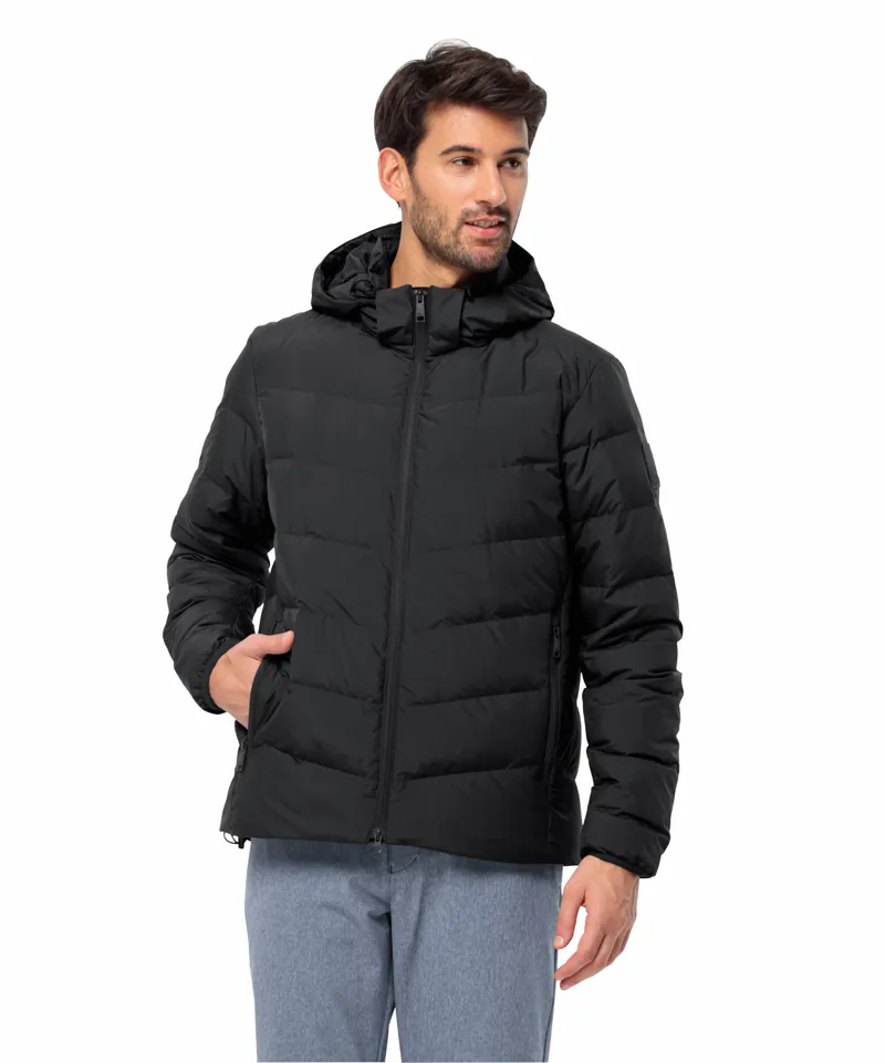 Jack Wolfskin Men's Colonius Down Jacket -  Black-1